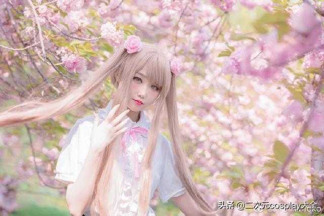 清纯美少女，《人渣的本愿》鸥端海苔子cos，可爱梦幻的小仙女-10.jpg