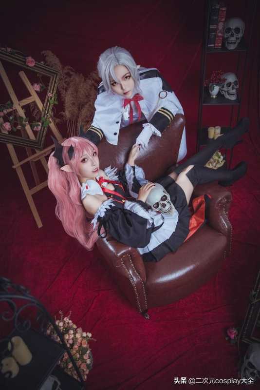 《终结的炽天使》费里德&克鲁鲁cos，颜值和眼神，都太杀我了-2.jpg