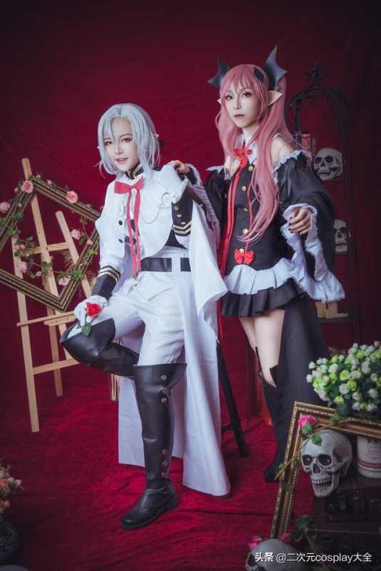 《终结的炽天使》费里德&克鲁鲁cos，颜值和眼神，都太杀我了-6.jpg