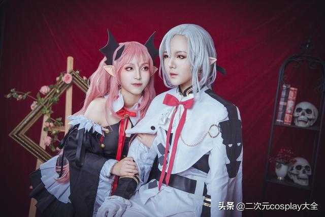 《终结的炽天使》费里德&克鲁鲁cos，颜值和眼神，都太杀我了-8.jpg