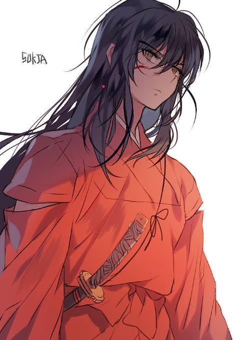 这位画师最爱犬夜叉，一头黑发的狗子也好帅！-3.jpg