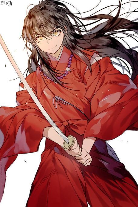 这位画师最爱犬夜叉，一头黑发的狗子也好帅！-2.jpg