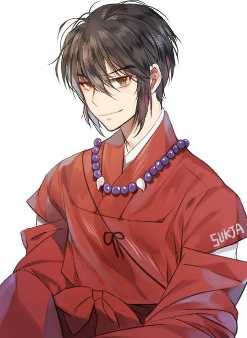这位画师最爱犬夜叉，一头黑发的狗子也好帅！-4.jpg