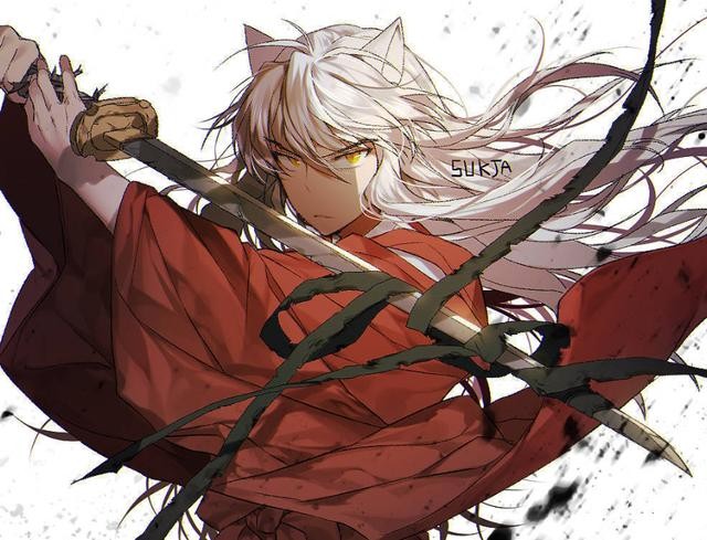 这位画师最爱犬夜叉，一头黑发的狗子也好帅！-9.jpg