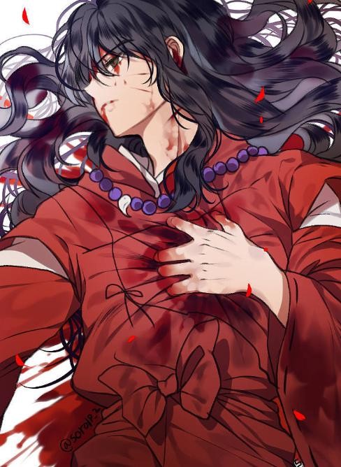 这位画师最爱犬夜叉，一头黑发的狗子也好帅！-7.jpg