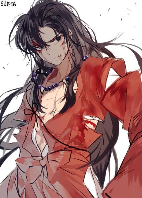 这位画师最爱犬夜叉，一头黑发的狗子也好帅！-6.jpg