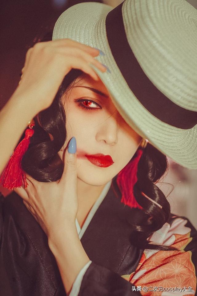 眼神绝美杀，《鬼灭之刃》鬼舞辻无惨cos，画面感美到震撼-3.jpg