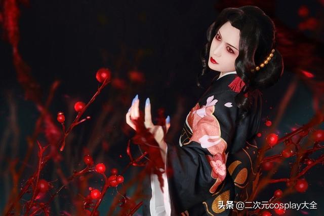 眼神绝美杀，《鬼灭之刃》鬼舞辻无惨cos，画面感美到震撼-5.jpg
