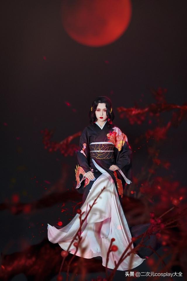 眼神绝美杀，《鬼灭之刃》鬼舞辻无惨cos，画面感美到震撼-9.jpg
