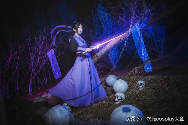 《魔道祖师》江澄cos，俊美男子，抬头的刹那竟有几分锐利-1.jpg