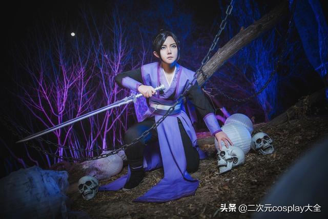《魔道祖师》江澄cos，俊美男子，抬头的刹那竟有几分锐利-4.jpg