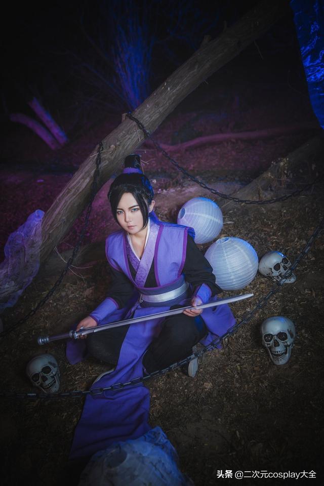《魔道祖师》江澄cos，俊美男子，抬头的刹那竟有几分锐利-15.jpg