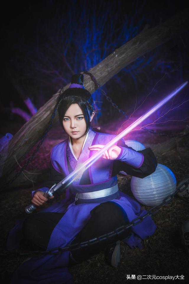 《魔道祖师》江澄cos，俊美男子，抬头的刹那竟有几分锐利-14.jpg