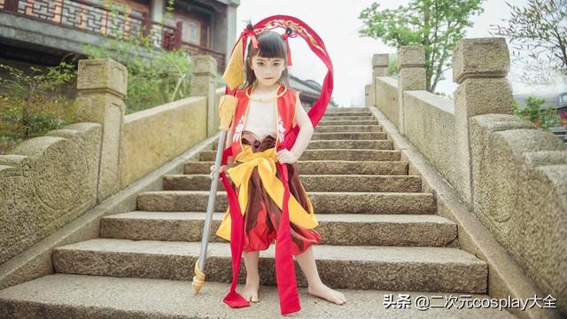 体型神还原，小朋友cos哪吒小可爱，网友直呼：哪吒本吒-4.jpg