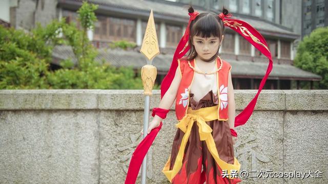 体型神还原，小朋友cos哪吒小可爱，网友直呼：哪吒本吒-10.jpg