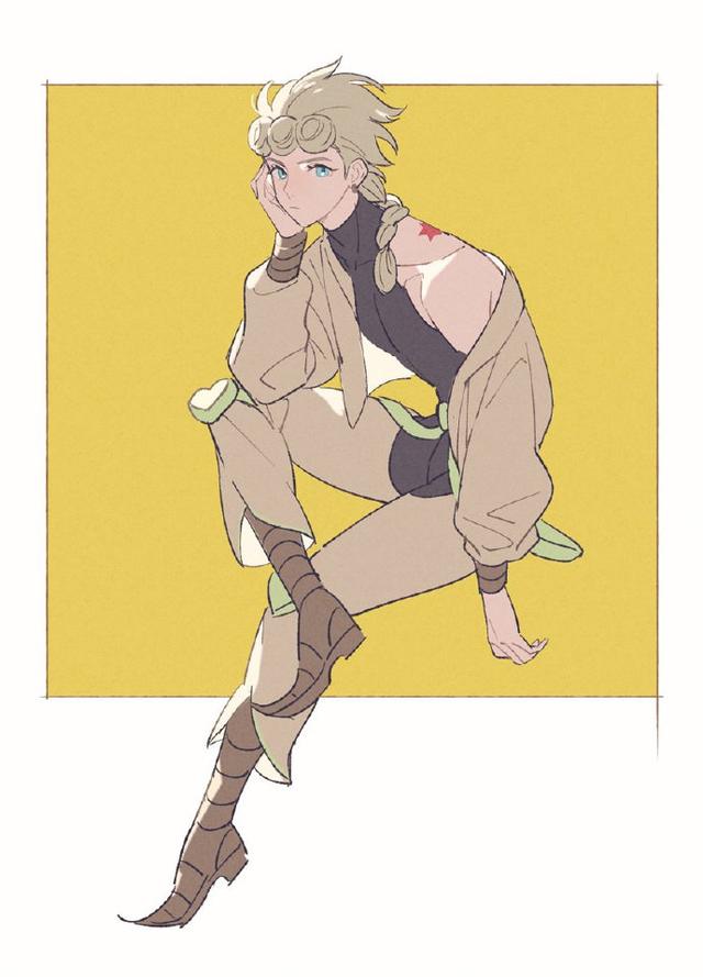 画师大佬绘制不一样的JOJO同人，肌肉都没了，样子还挺阴柔-1.jpg