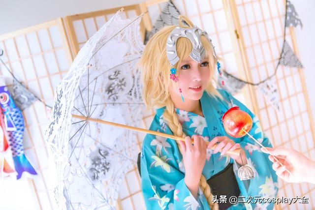 被贞德和黑贞魅力吸引的女生，cos了20套她们的角色-3.jpg