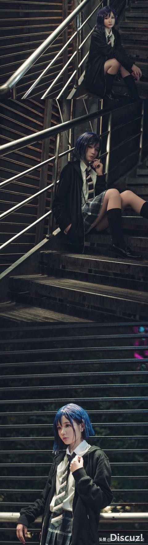 靓丽小美女莓cos，眼神与场景氛围，都很有故事感-1.jpg