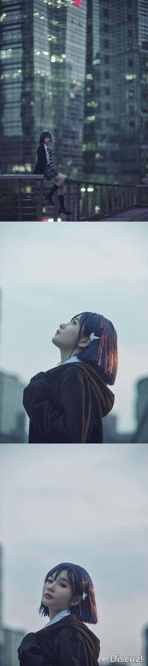 靓丽小美女莓cos，眼神与场景氛围，都很有故事感-4.jpg