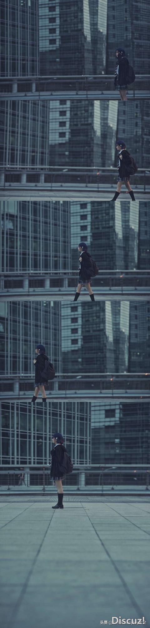 靓丽小美女莓cos，眼神与场景氛围，都很有故事感-5.jpg