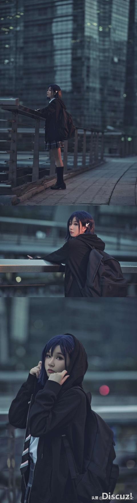 靓丽小美女莓cos，眼神与场景氛围，都很有故事感-6.jpg