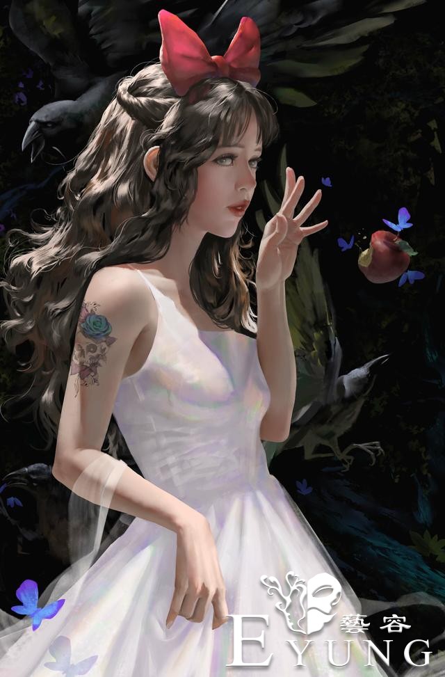 一组造型唯美光影运用成熟的插画作品欣赏！画技超凡十分具有美感-4.jpg