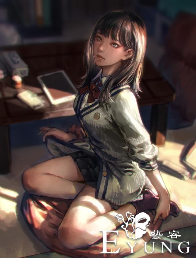 一组造型唯美光影运用成熟的插画作品欣赏！画技超凡十分具有美感-19.jpg
