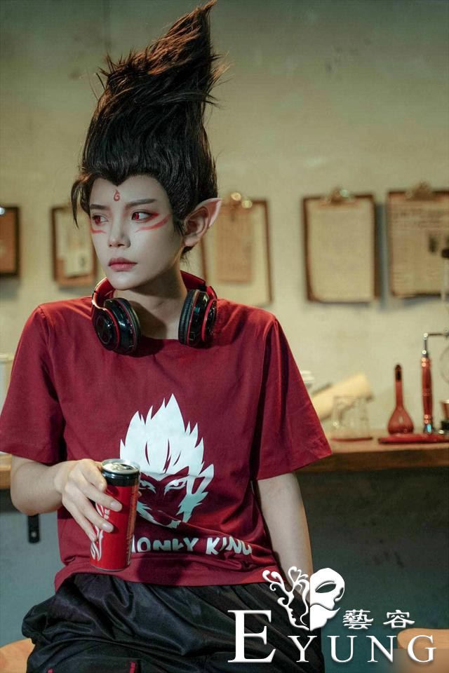 哪吒和敖丙的现代装COSPLAY见过没？造型真是既帅气又个性哦-4.jpg