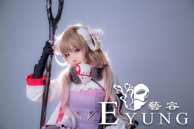 三位可爱妹子COS的国产手游《明日方舟》角色艾雅法拉！造型甜美-13.jpg