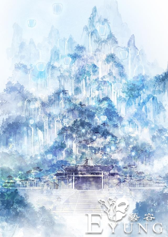 一组不错的古风建筑场景插画作品！画风精美细致颇有意境-6.jpg