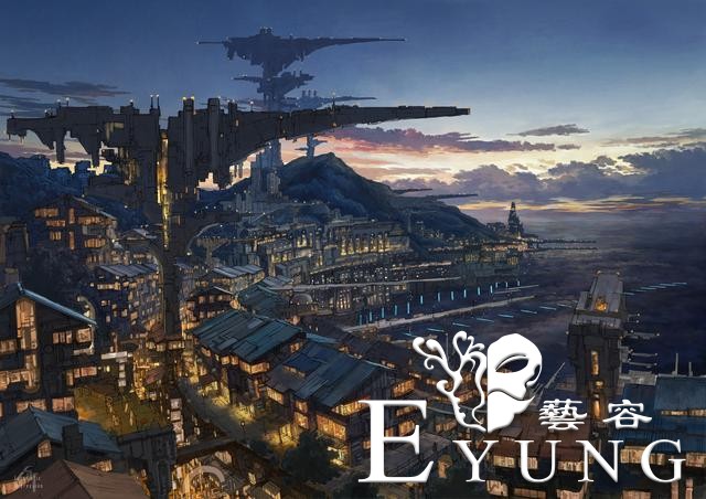 一组画面壮观的科幻题材场景插画欣赏！画技精湛如同观看科幻大片-8.jpg