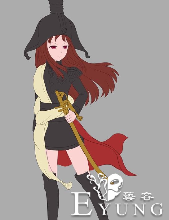 欧洲历史人物娘化全过程～布吕歇尔~-4.jpg