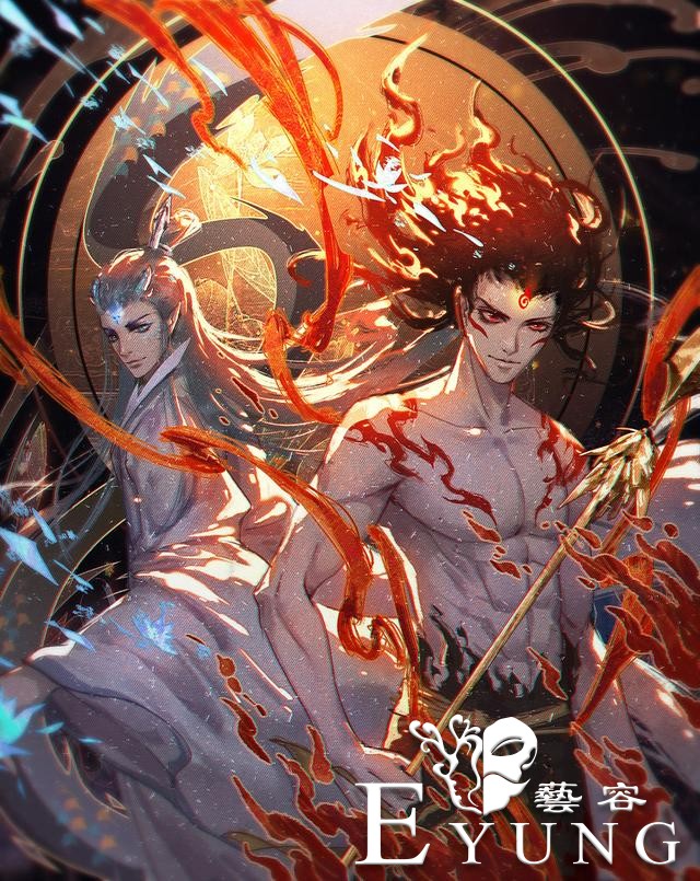 一组画技非常棒的国人插画师作品欣赏！有很多哪吒的同人作品哦-20.jpg