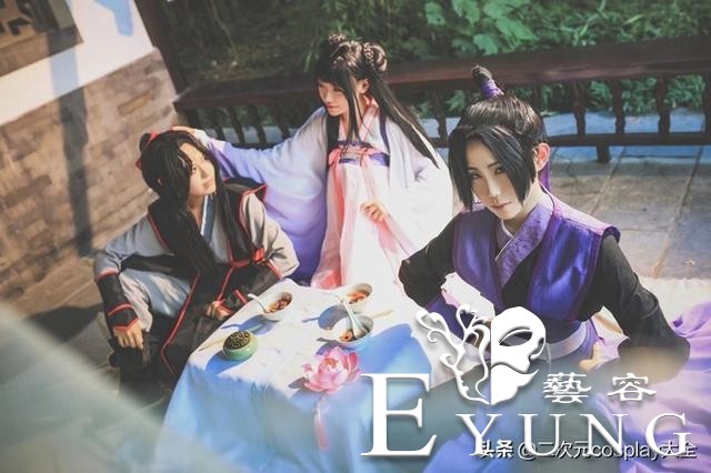 《魔道祖师》云梦三姐弟cos，梦回莲花坞，看一次想哭一次-4.jpg