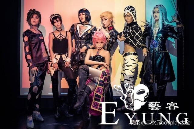JOJO的奇妙冒险cos，全员帅气吸睛，全程看着他们的腰去了-5.jpg