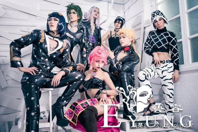 JOJO的奇妙冒险cos，全员帅气吸睛，全程看着他们的腰去了-6.jpg