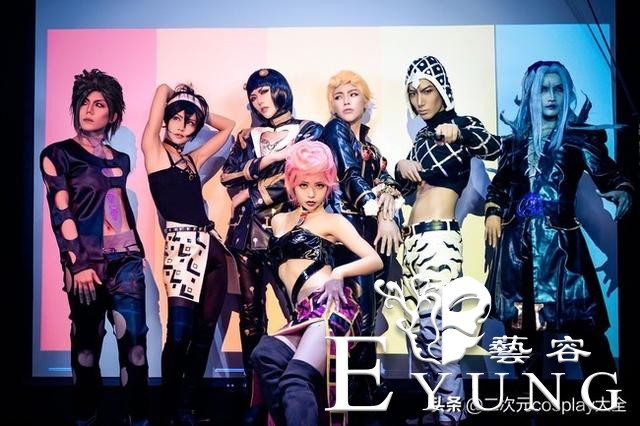JOJO的奇妙冒险cos，全员帅气吸睛，全程看着他们的腰去了-8.jpg
