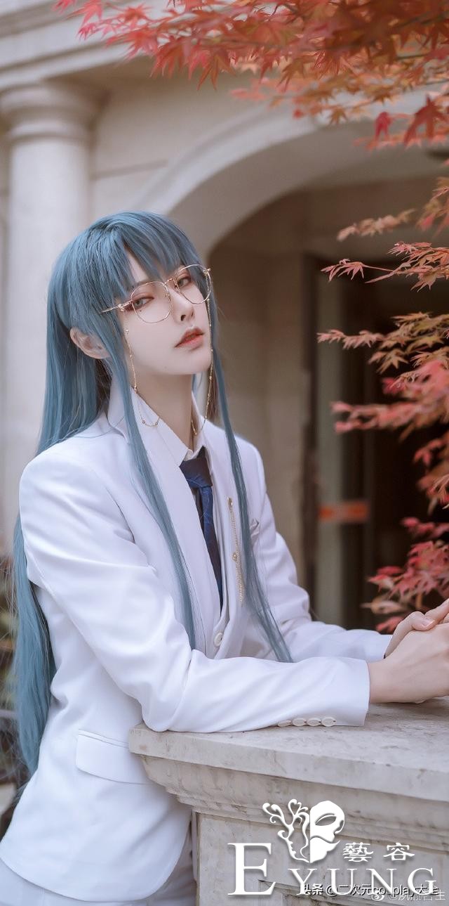 侧颜绝杀，《不健全关系》滕瑞雨cos，帅到我眼睛无法离开-2.jpg