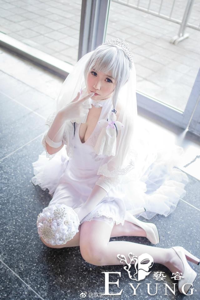 漫展上的新娘cosplay，二次元小姐姐你好美-5.jpg