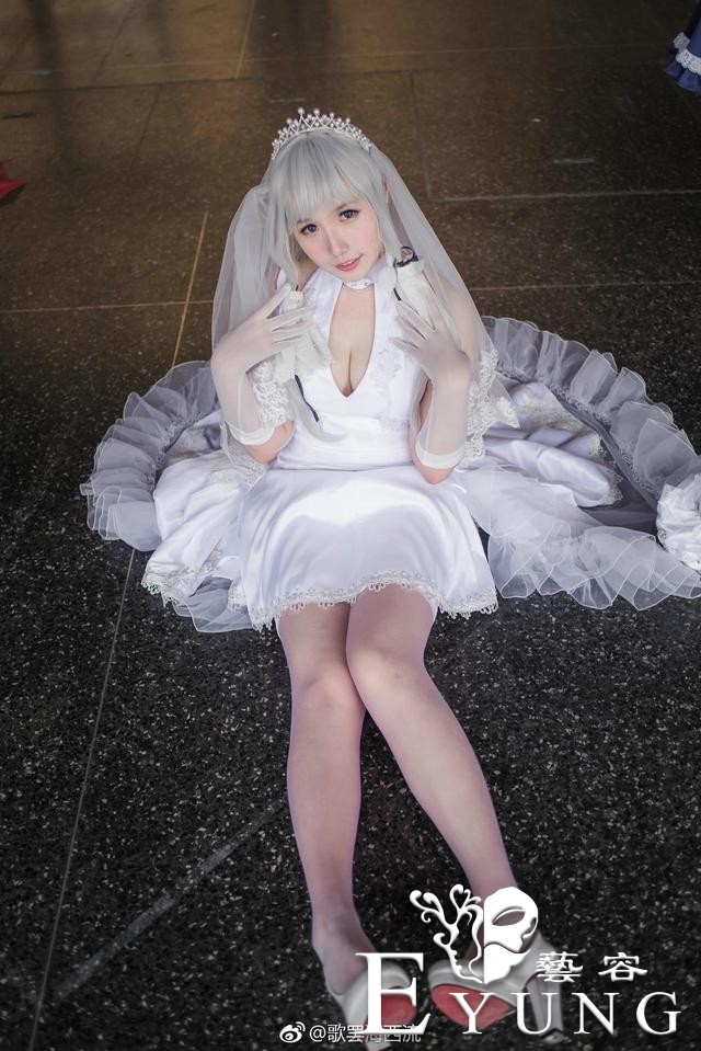 漫展上的新娘cosplay，二次元小姐姐你好美-7.jpg