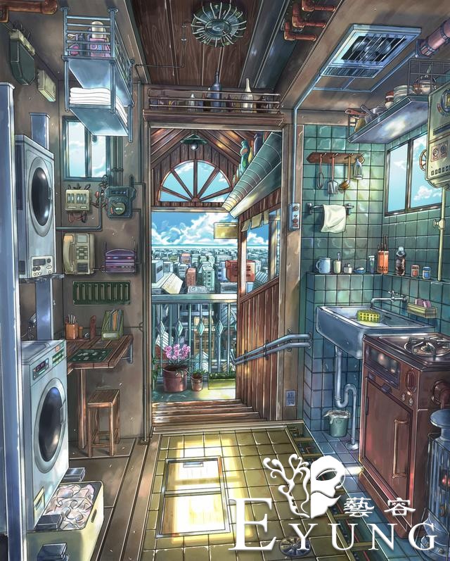 一组非常不错的场景插画作品欣赏！画面宏大壮丽很有视觉冲击力-13.jpg