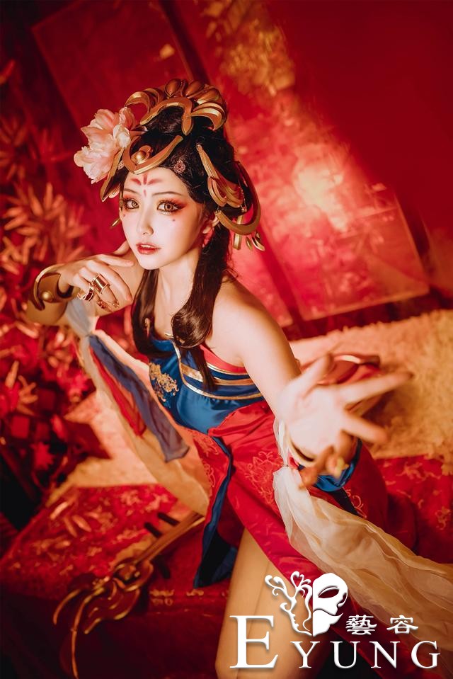 三组很有仙气的人气手游《王者荣耀》杨玉环COSPLAY作品欣赏-1.jpg