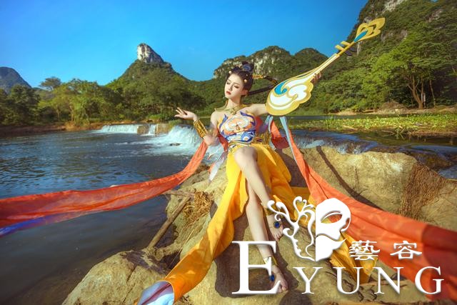 三组很有仙气的人气手游《王者荣耀》杨玉环COSPLAY作品欣赏-10.jpg