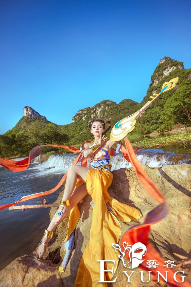 三组很有仙气的人气手游《王者荣耀》杨玉环COSPLAY作品欣赏-12.jpg