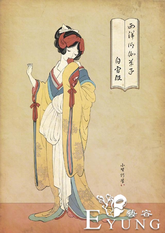 当经典动漫变成浮世绘画风，艾莎女王好有爱，初音未来变古风-3.jpg