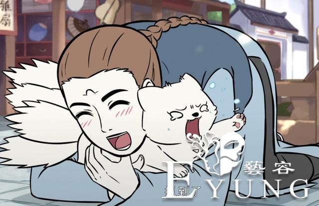 非人哉：杨戬的爱好不止毛茸茸，还偷偷给哮天穿过女装-6.jpg