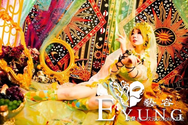 舞娘觉醒花阳cos，异域风格，笑容清甜甜画面感吸睛-6.jpg