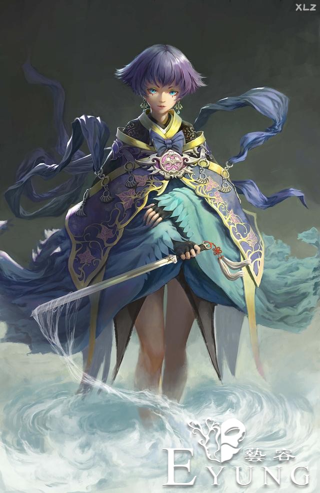 画技优秀的一组国产插画作品欣赏！画风多样非常赏心悦目的作品-2.jpg