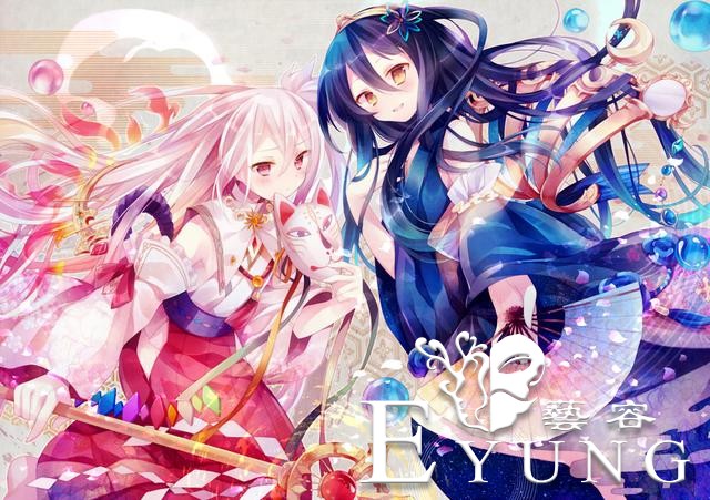 日本插画师画风相当绚丽夺目的插画作品！人物造型可爱画面很华丽-19.jpg