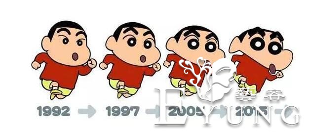 动漫人物也参与整容了！30年前的静香简直不能看-2.jpg